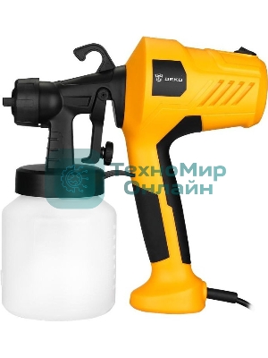 Краскопульт электрический Deko DKSG500 500Вт бак:800мл 650мл/мин