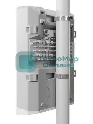 Коммутатор MikroTik Cloud Router Switch 318-16P-2S+OUT with 800MHz CPU, 256MB RAM, 16x Gigabit LAN with PoE-out, 2xSFP+ cages, RouterOS L5 or SwitchOS (dual boot), outdoor enclosure, mounting kit (power supply N