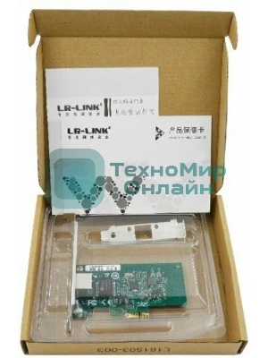 Сетевой адаптер PCIE 10/100/1000MBPS LREC9204CT LR-LINK