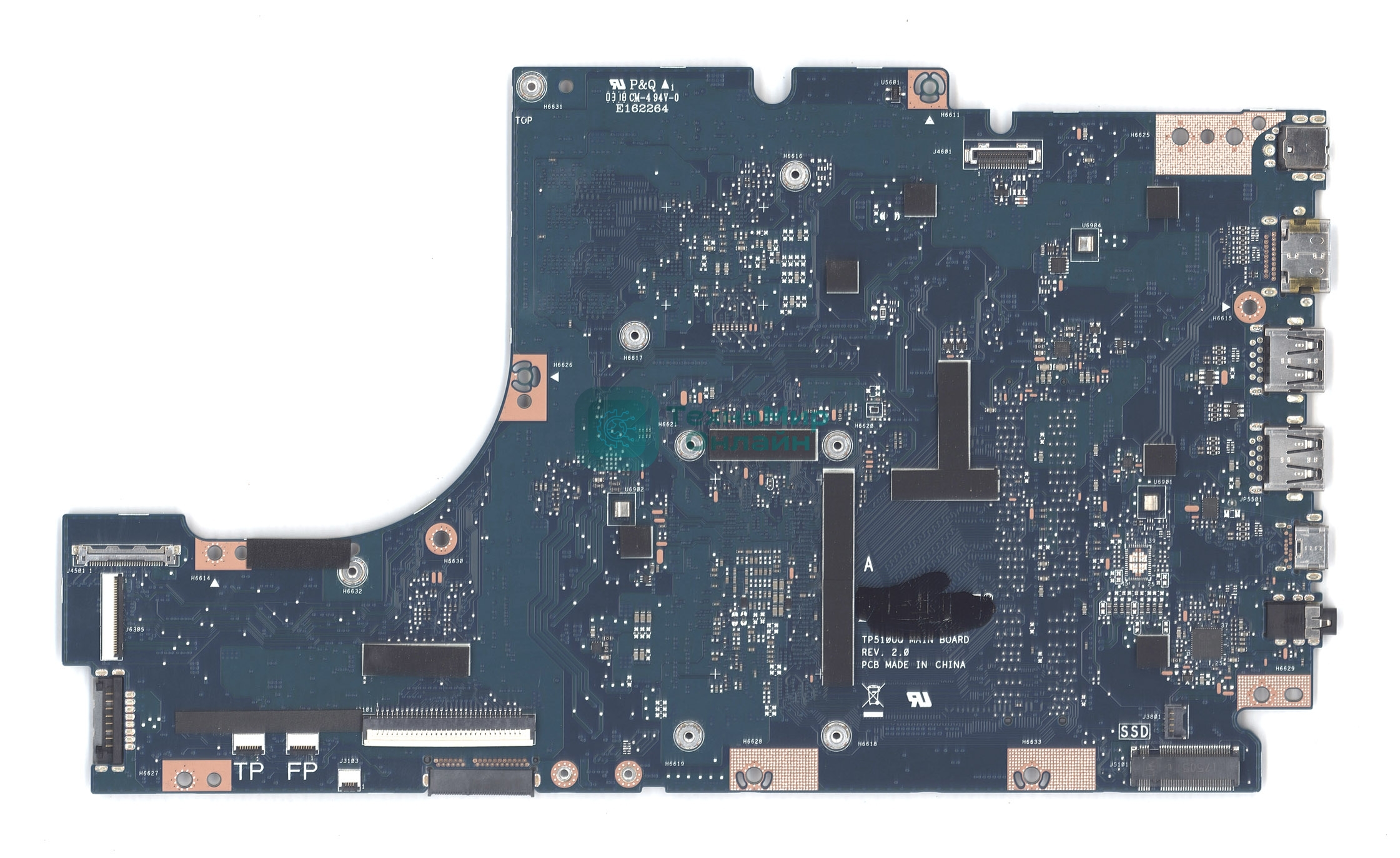 Материнская плата для Asus TP510UF I7-8550U 90NB0IT0-R00010