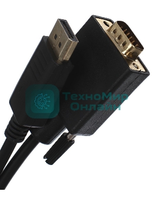 Кабель-переходник VCOM DisplayPort --> VGA_M/M 1,8 м CG607-1.8M
