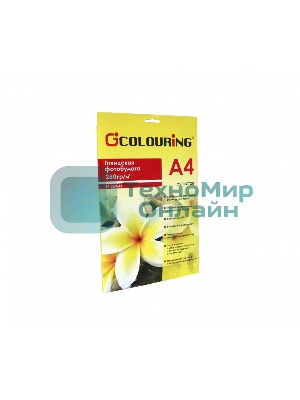 Фотобумага CG-БГ-260-А4-25 глянцевая, 260 г/м2, А4, 25 листов, 5760 dpi