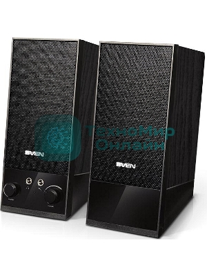 Акустическая система SVEN SPS-604 2.0 черный 4Вт
