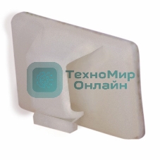 Площадка самоклеящаяся c клипсой под шлейф Rexant (ПКШ) 17х12 мм, упаковка 10 шт.