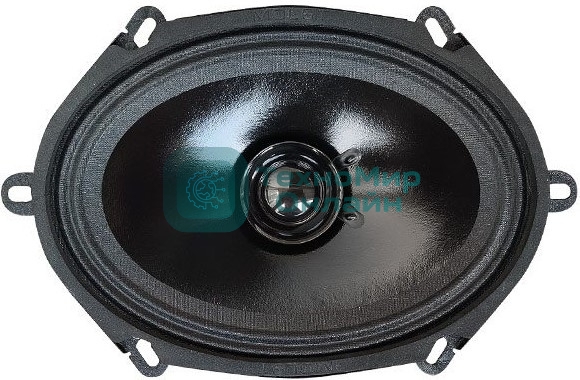 Колонки автомобильные Ural Молот АС-М57 (без решетки) 180Вт 94дБ 4Ом 13x18см (5x7дюйм) (ком.:2кол.) широкополосные однополосные