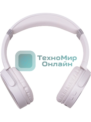 Беспроводные/проводные наушники Harper HB-217 белый, накладные, Bluetooth + проводной, складная конструкция, до 5 ч