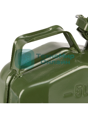 Канистра для топлива, металлическая, 5 литров Россия