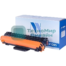 Картридж лазерный NVPrint совместимый Samsung MLT-D108S черный для ML-1640/1645/2240/2241 (1500k)