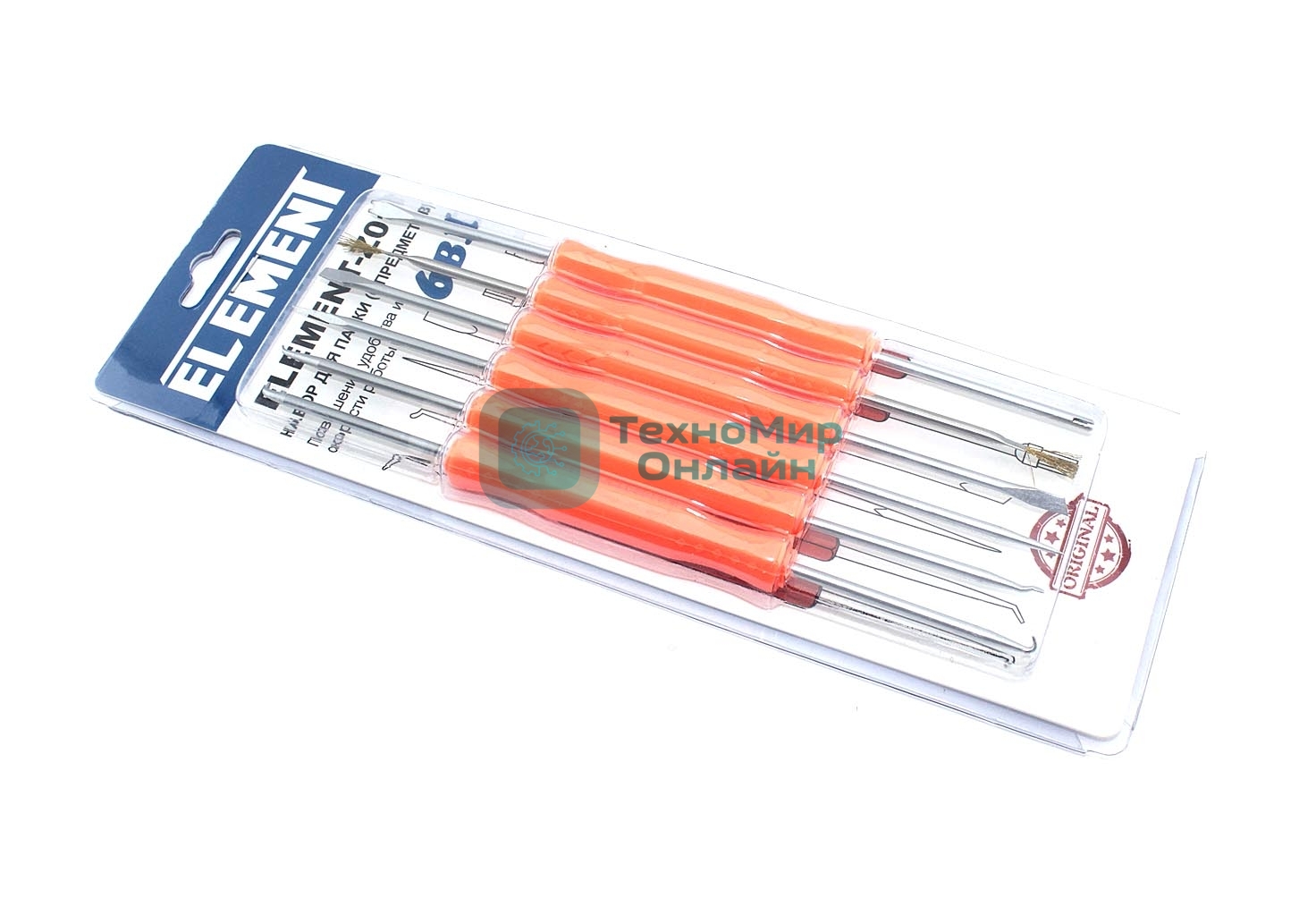 Набор инструментов ELEMENT Z-01 профессиональный для пайки