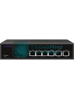 Коммутатор Trassir TR-NS1206-65-4PoE