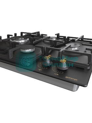 Газовая варочная панель Gorenje GW6D42CLB черный