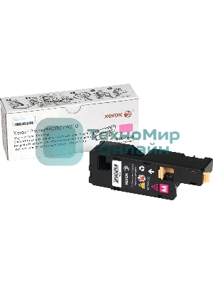 Картридж лазерный Xerox 106R01632 пурпурный для Xerox Ph 6000/6010N/WC 6015 (1000 стр.)(Channels)