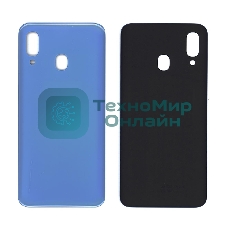 Задняя крышка для Samsung A405F Galaxy A40 (2019) голубой