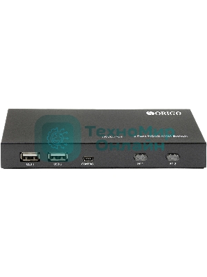 KVM-переключатель 2-портовый ORIGO OKVM210H/A1A с портами HDMI и USB