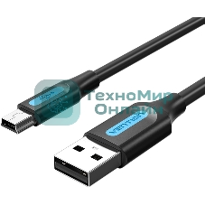 Кабель Vention USB 2.0 AM/mini B 5pin - 1м