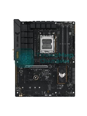 Материнская плата ASUS TUF GAMING A620-PRO WIFI, AM5, AMD A620, 4xDDR5, 4xSATA, 2xM.2, 1xPCI-E 4.0 x16, 1xPCI-E 3.0 x16, 2xPCI-E x1, 1xHDMI, 1xDP, 1x 2.5Gb LAN, 3xUSB-A 2.0, 2xUSB-A 3.2 Gen 2, 1xUSB-C 3.2 Gen 1, 5x3.5 мм, 7.1, ATX