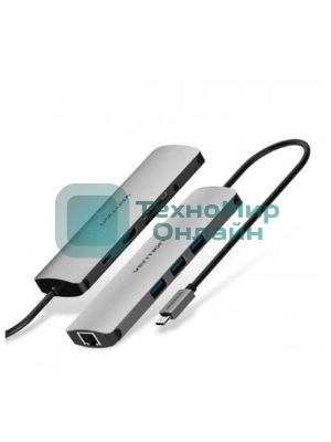 Мультифункциональный хаб Vention USB Type-C 9 в 1