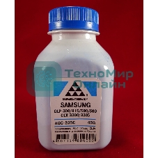 Тонер Samsung CLP 300/315/320/325/360/415/500/510/600/610/660/CLX3300/3305 Cyan, (фл.45г.) AQC фас. Россия