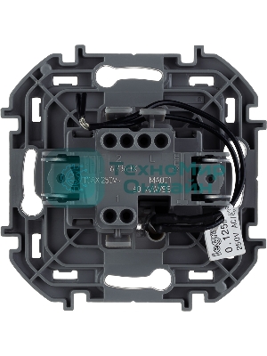 Выключатель 1-клавишный с подсветкой/индикацией 10AX 250 В белый