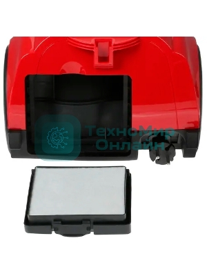 Пылесос Samsung VCC4520S3R/XEV красный, 350/1600 Вт, уборка сухая, пылесборник контейнер 1.3 л