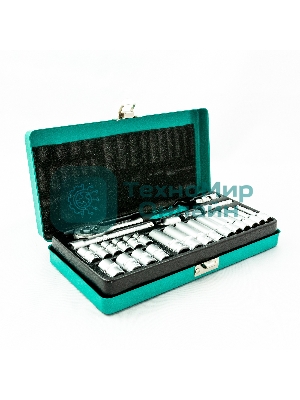 Набор торцевых головок с трещоткой Stels 13574 1/4