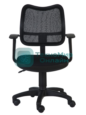 Кресло компьютерное Бюрократ Ch-797AXSN 26-28 спинка черная сетка, сиденье черное 26-28, Т-образные подлокотники
