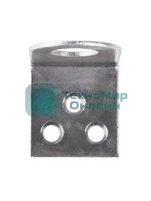 Накладка для замка 30х70 цинк гнутая ЧЕТЫРЕ СЕЗОНА