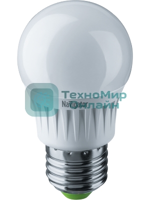 Лампа светодиодная Navigator NLL-G45-7-230-2.7K-E27