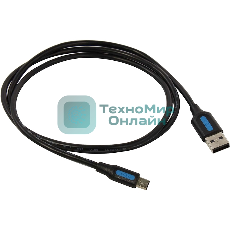 Кабель Vention USB 2.0 AM/mini B 5pin - 1м