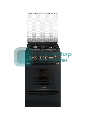 Плита газовая Gefest ПГ 5100-02 0183 черный, конфорок 4 шт, духовка 52 л, 50 см x 85 см x 58.5 см