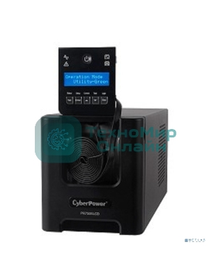 Источник бесперебойного питания CyberPower PR750ELCD 750VA/675W USB/RJ11/45 (6 IEC)