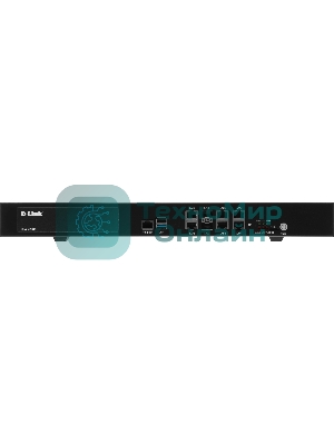 Маршрутизатор D-Link Service Router, 6x1000Base-T, 2x10GBase-X SFP+, 2xUSB ports, RJ45 Console