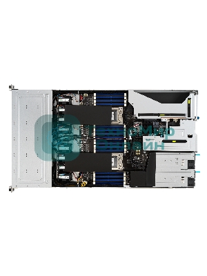 Серверная платформа ASUS RS720-E11-RS12U, 2U, 2 x LGA4677, 32 DIMM DDR5, 12=8 x NVMe/SAS*/SATA + 4 NVMe/SATA hs, 2 x M.2 slot, 2 x 10Gbe (X710) RJ45 port,Up to 8 slots PCIe 5.0, 1 x OCP 3.0, 1+1 1600W