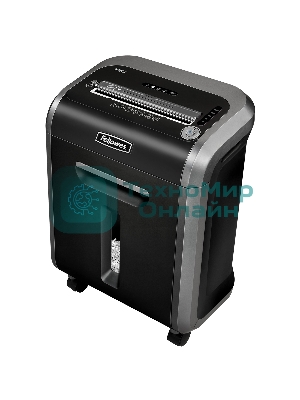 Шредер Fellowes 79Ci. (14 листов), 23 литра, 3,9х38 мм (класс 3), 100%Jam Proof, уничтожает: скобы/скрепки/карты/CD
