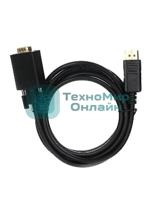 Кабель-переходник VCOM DisplayPort --> VGA_M/M 1,8 м CG607-1.8M
