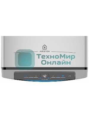 Водонагреватель Ariston Velis Lux Inox PW ABSE WIFI 80, 2.5 кВт, 80л, электрический настенный/серый