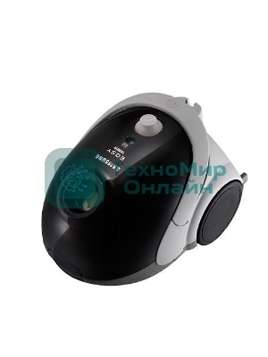 Пылесос Samsung VCC5241S3K/XEV черный/серый, 410/1800 Вт, уборка сухая, пылесборник мешок 2.4 л
