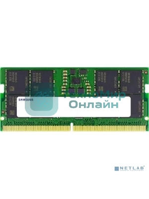 Оперативная память Samsung, DDR5, 16GB (1x16GB), 5600MHz, CL40, SO-DIMM, OEM