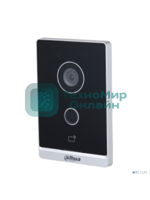 Вызывная панель DAHUA DHI-VTO2211G-P-S2 с разрешением камеры 2мп и CMOS сенсором, WDR, слот для SD карты до 256Гб, IP65, питание DC 12V/PoE