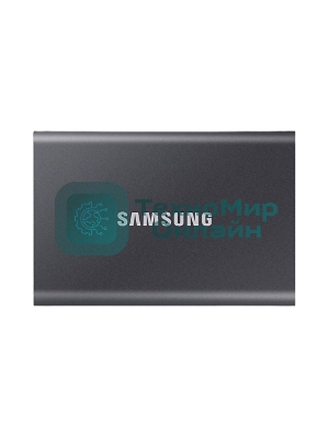 Внешний SSD Samsung T7, 2TB, USB 3.2 Gen 2 Type-C, R/W 1050/1000, титан