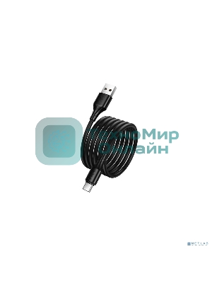 Кабель USB HOCO X120 Type-C/ 1m/ 3A/ черный