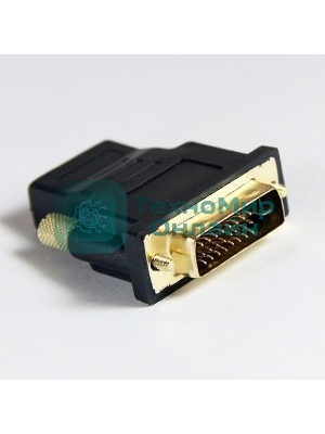 Переходник VCOM HDMI 19F to DVI-D 25M позолоченные контакты VAD7818