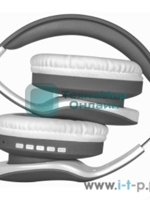 Беспроводные/проводные наушники Defender FreeMotion B525 серый/белый, накладные, Bluetooth + проводной, до 8 ч