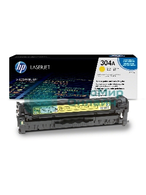 Картридж лазерный HP CC532A желтый для LJ CP2025/CM2320 2800стр.