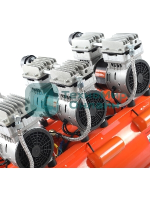 Компрессор поршневой безмасляный Patriot WO 100-440, 440 л/мин, 8 бар, 2500 Вт, 100 л, быстросъем и 