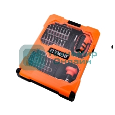 Отвертка с набором бит ELEMENT 8159