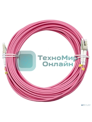 Шнур оптический Cabeus FOP-50-OM4-LC-LC-10m duplex LC-LC 50/125 мм OM4 10м LSZH