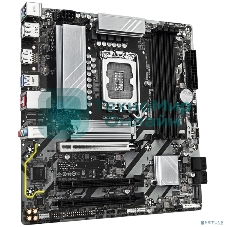 Материнская плата Gigabyte B860M DS3H (rev. 1.0), LGA1851, Intel B860, 4xDDR5, 4xSATA, 2xM.2, 1xPCIe 5.0 x16, 2xPCIe 4.0 x1, 2xDP, 1xHDMI, 1x2.5Gb LAN, 1xUSB-C 10Gbps, 2xUSB-A 10Gbps, 6xUSB-A 5Gbps, 7xUSB-A 2.0, 3x3.5мм, 7.1, mATX