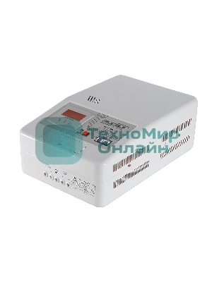 Стабилизатор RUCELF SRW-10000-Dоднофазный, цифровой 220В 10000ВА вх.:140-260Внастенный