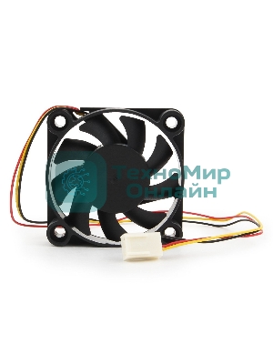 Вентилятор для корпуса Gembird черный, 50 мм, 5000 об/мин, 25 дБ, 3 pin